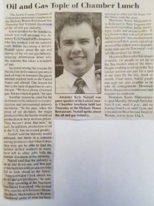 Weston Democrat Newspaper Article | Nuttall Legal, LLC